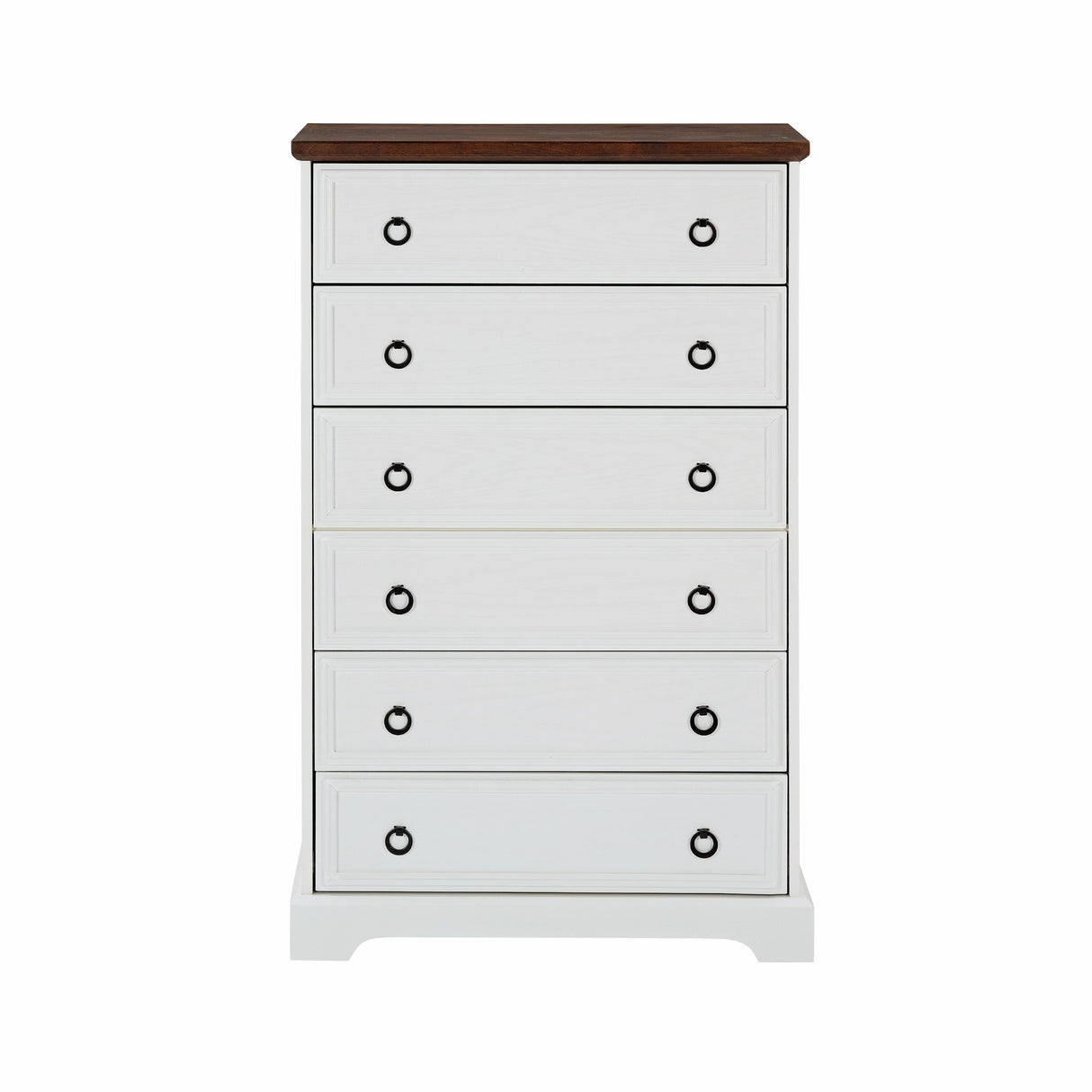 Modern 6-Drawer Bedroom Dresser