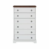 Modern 6-Drawer Bedroom Dresser