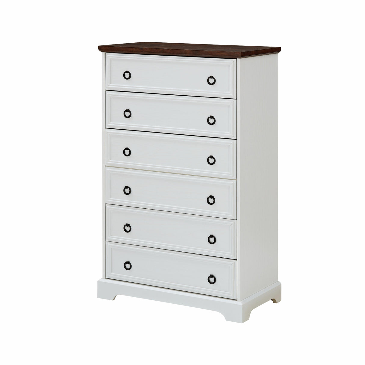 Modern 6-Drawer Bedroom Dresser