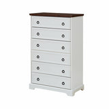 Modern 6-Drawer Bedroom Dresser