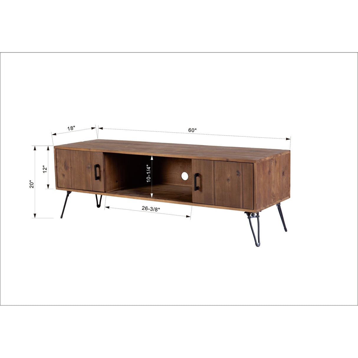 Modern 70.87" TV Cabinet TV Console Table with 3 Storage Drawers, Entertainment Center TV Stand for Living Room