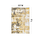 Modern Abstract Reflections Area Rug
