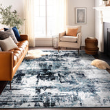 Modern Abstract Reflections Area Rug