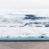 Modern Abstract Reflections Area Rug