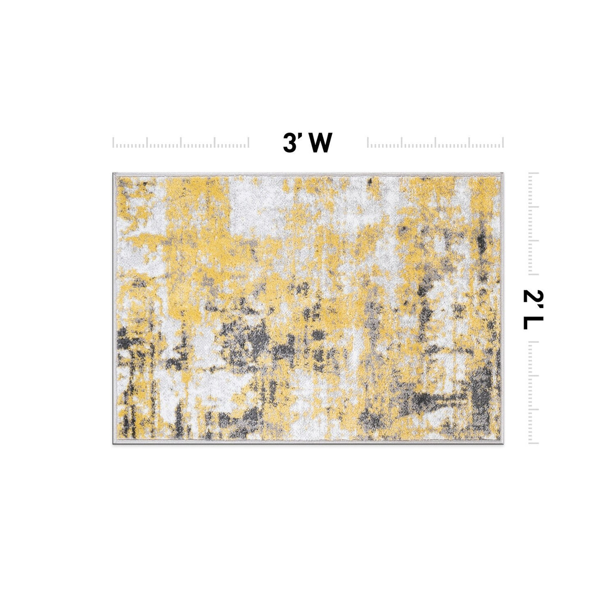 Modern Abstract Reflections Area Rug