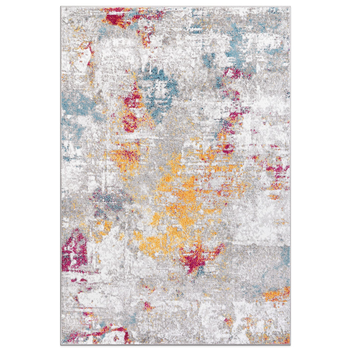 Modern Abstract Reflections Area Rug