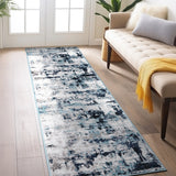 Modern Abstract Reflections Area Rug