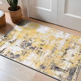 Modern Abstract Reflections Area Rug