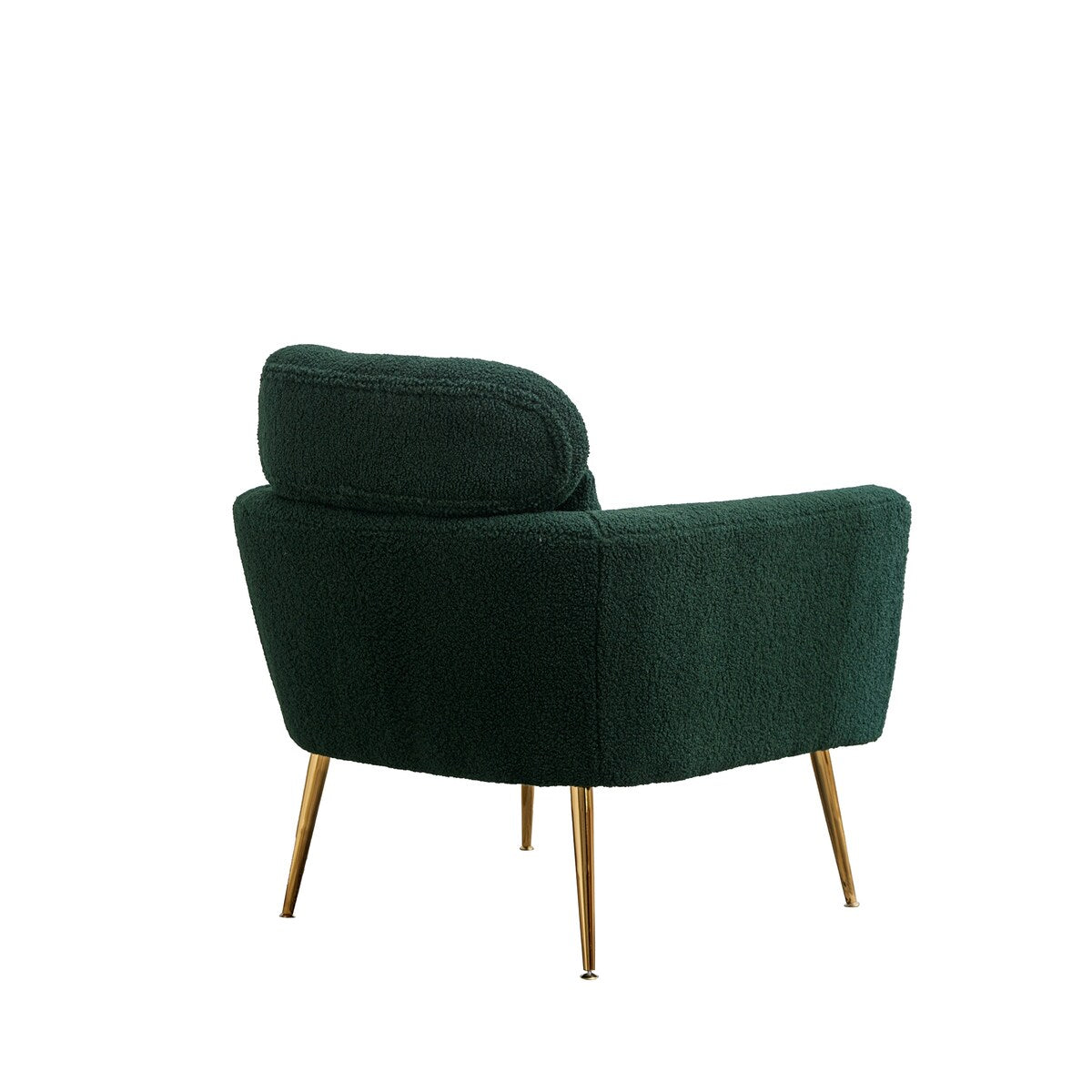 Modern Accent Chair Arm Chair Upholstered Reading Chair Single Sofa Leisure with Throw Pillow for Living Room Bedroom Office