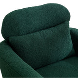 Modern Accent Chair Arm Chair Upholstered Reading Chair Single Sofa Leisure with Throw Pillow for Living Room Bedroom Office