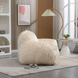 Modern Accent Chair Lazy Sofa Bean Bag Chair Bedroom Chair With High Density Foam Padded,Multi-scene Use