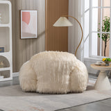 Modern Accent Chair Lazy Sofa Bean Bag Chair Bedroom Chair With High Density Foam Padded,Multi-scene Use