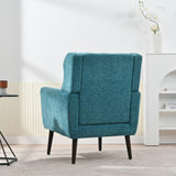Modern Accent Chair Upholstered Foam Filled Living Room Chairs Comfy Reading Chair