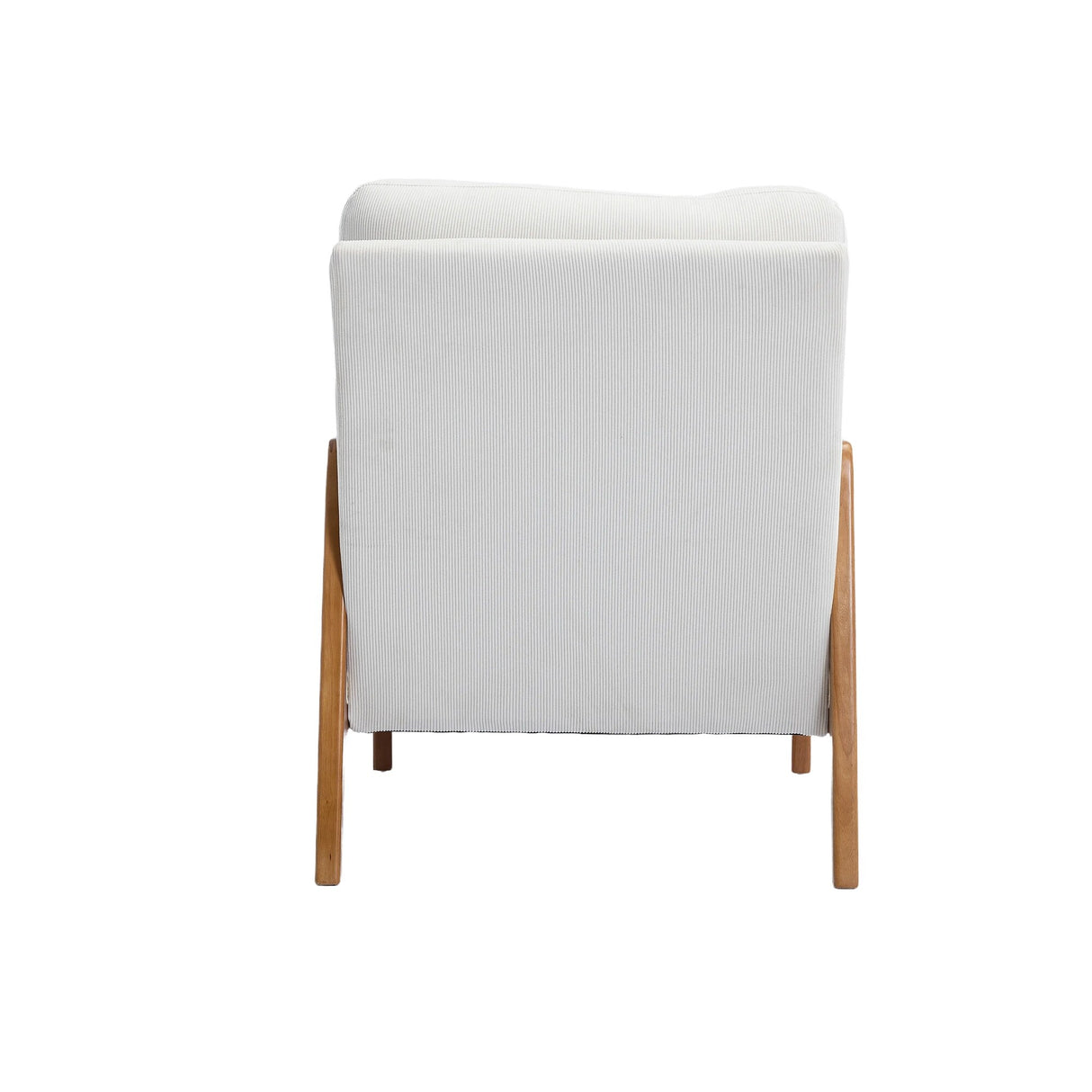 Modern Accent Chair Wood Frame Armchair