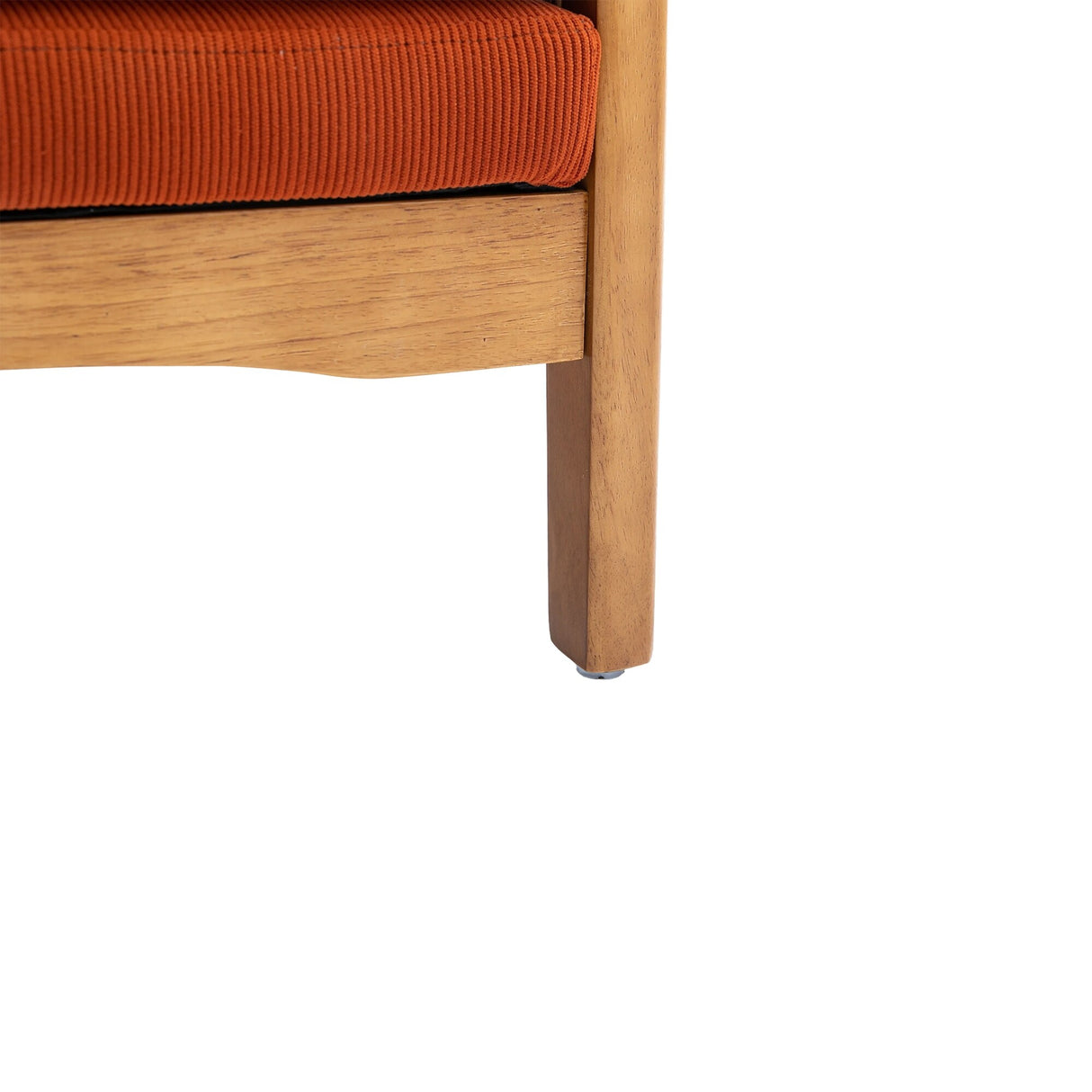 Modern Accent Chair Wood Frame Armchair