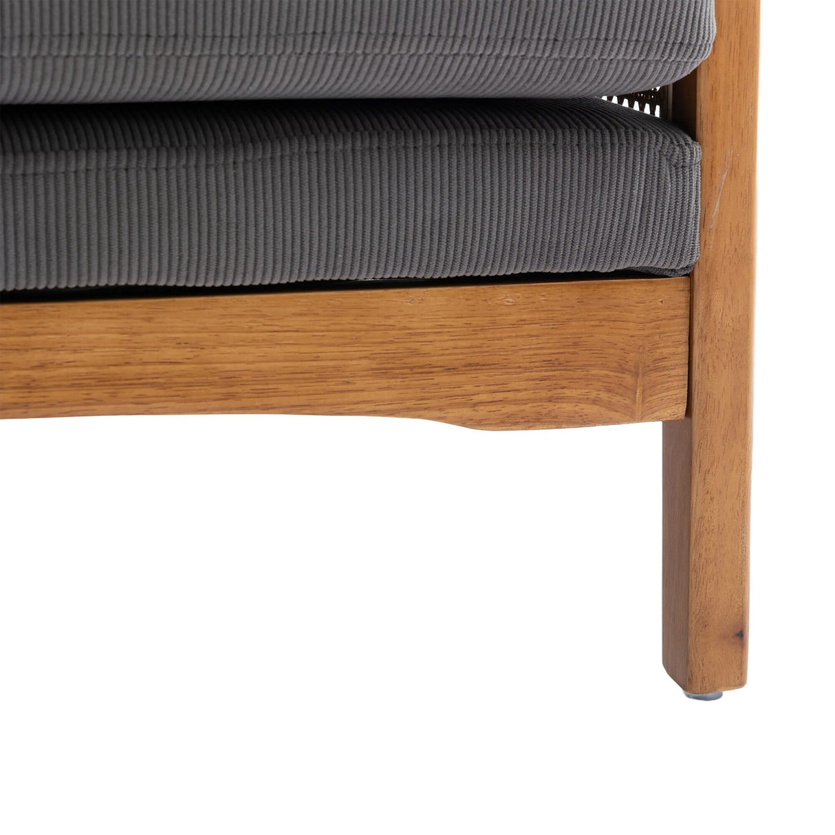 Modern Accent Chair Wood Frame Armchair