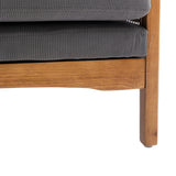 Modern Accent Chair Wood Frame Armchair