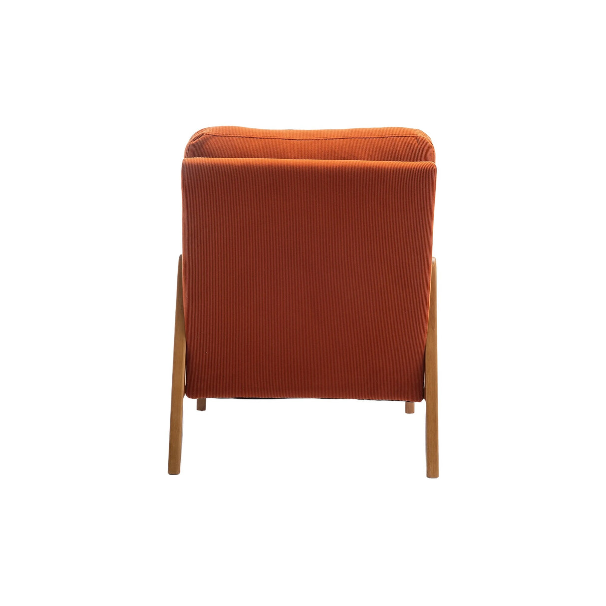Modern Accent Chair Wood Frame Armchair