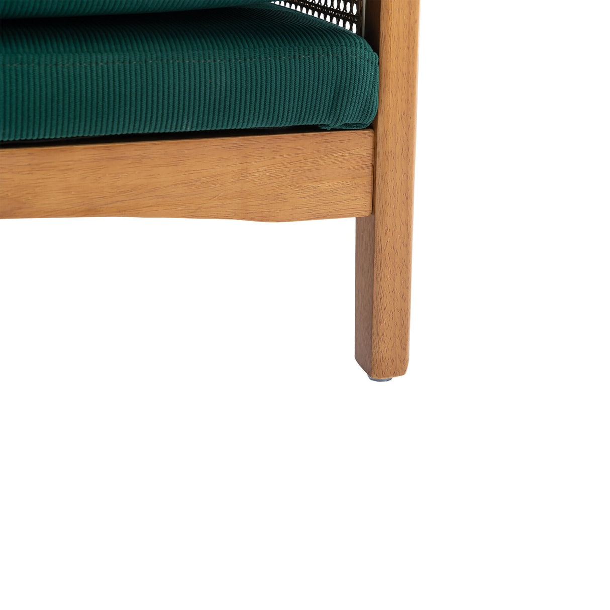 Modern Accent Chair Wood Frame Armchair