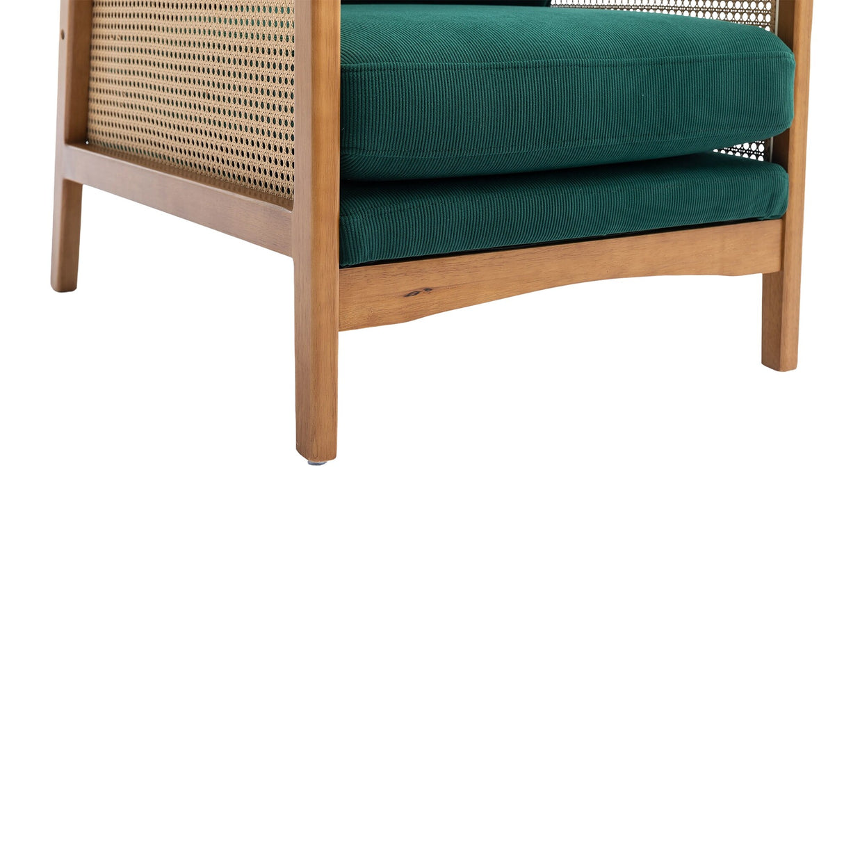 Modern Accent Chair Wood Frame Armchair