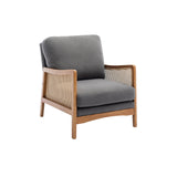 Modern Accent Chair Wood Frame Armchair