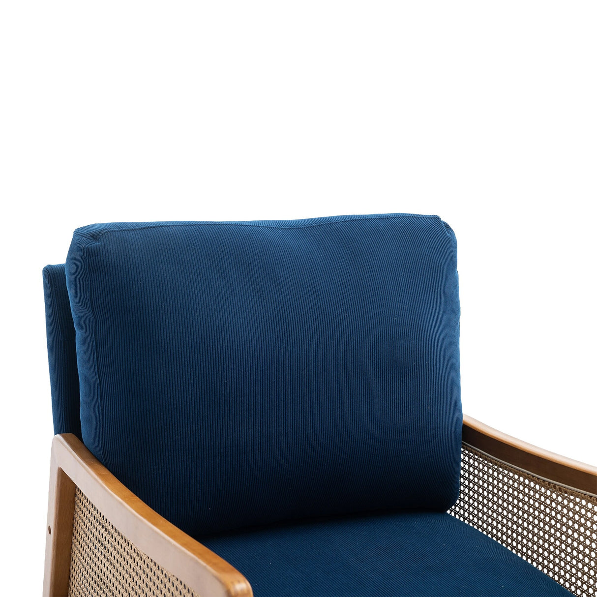 Modern Accent Chair Wood Frame Armchair