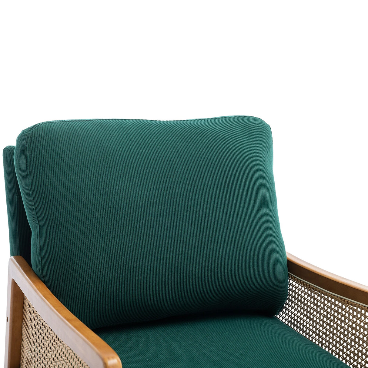 Modern Accent Chair Wood Frame Armchair