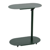 Modern Adjustable C-Shaped End Table - 20.0"L x 11.0"W x 32.0"H