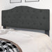 Modern Adjustable Tufted Upholstered Headboard