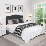 Modern Adjustable Tufted Upholstered Headboard