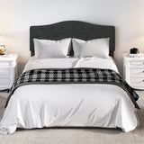 Modern Adjustable Tufted Upholstered Headboard