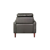 Modern Air Leather and PVC Chair
