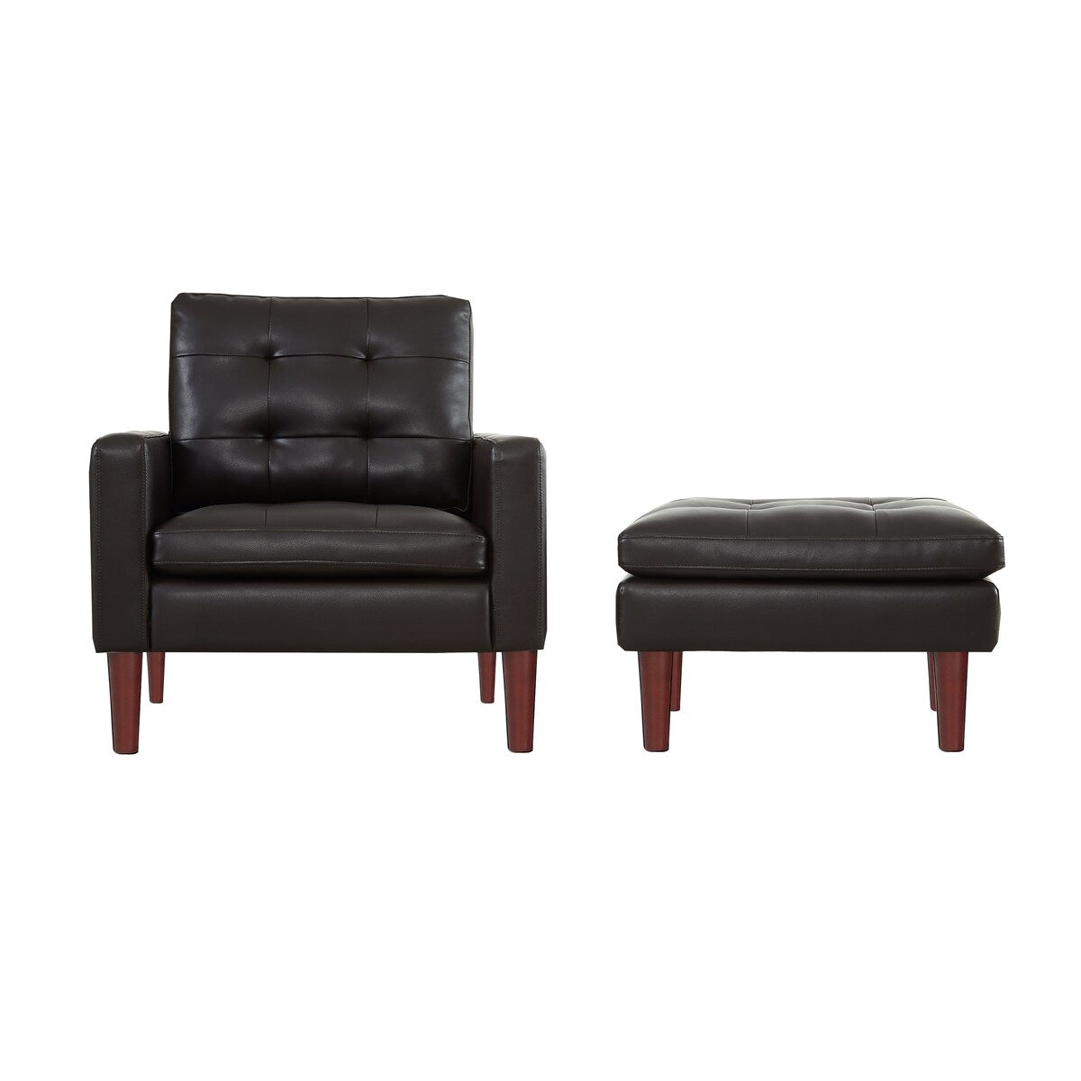 Modern Air Leather and PVC Chair