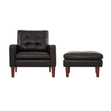 Modern Air Leather and PVC Chair