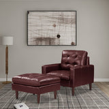 Modern Air Leather and PVC Chair