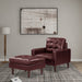 Modern Air Leather and PVC Chair