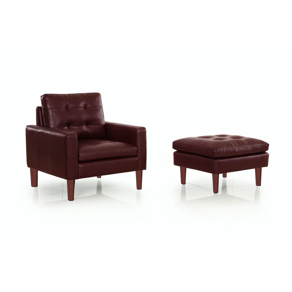 Modern Air Leather and PVC Chair