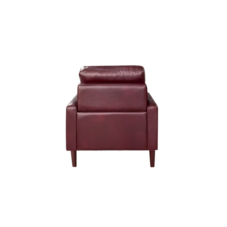 Modern Air Leather and PVC Chair