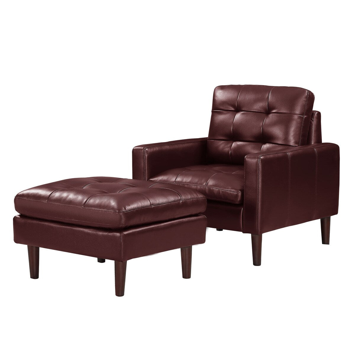 Modern Air Leather and PVC Chair