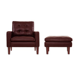 Modern Air Leather and PVC Chair