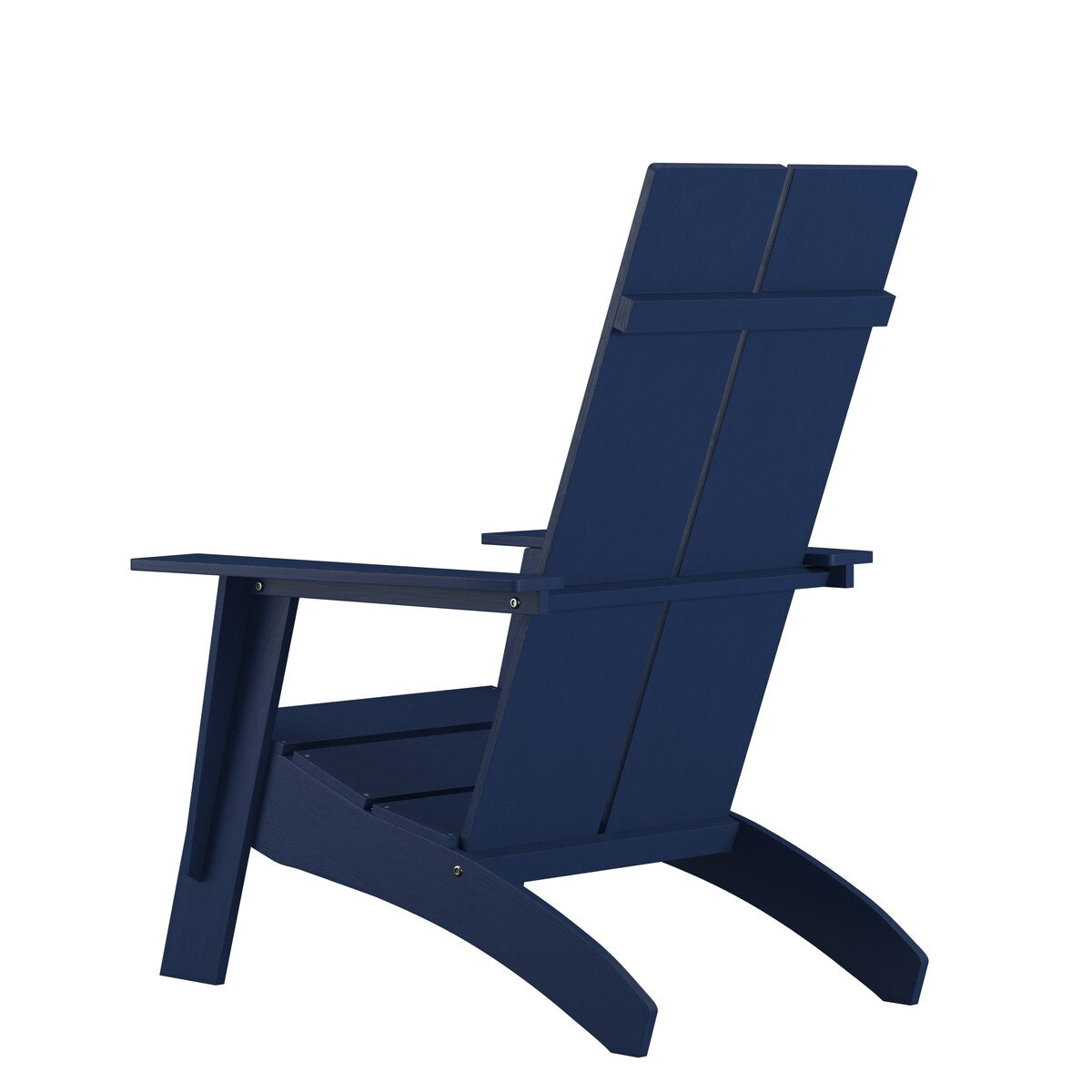 Modern All-Weather Poly Resin Wood Adirondack Chair