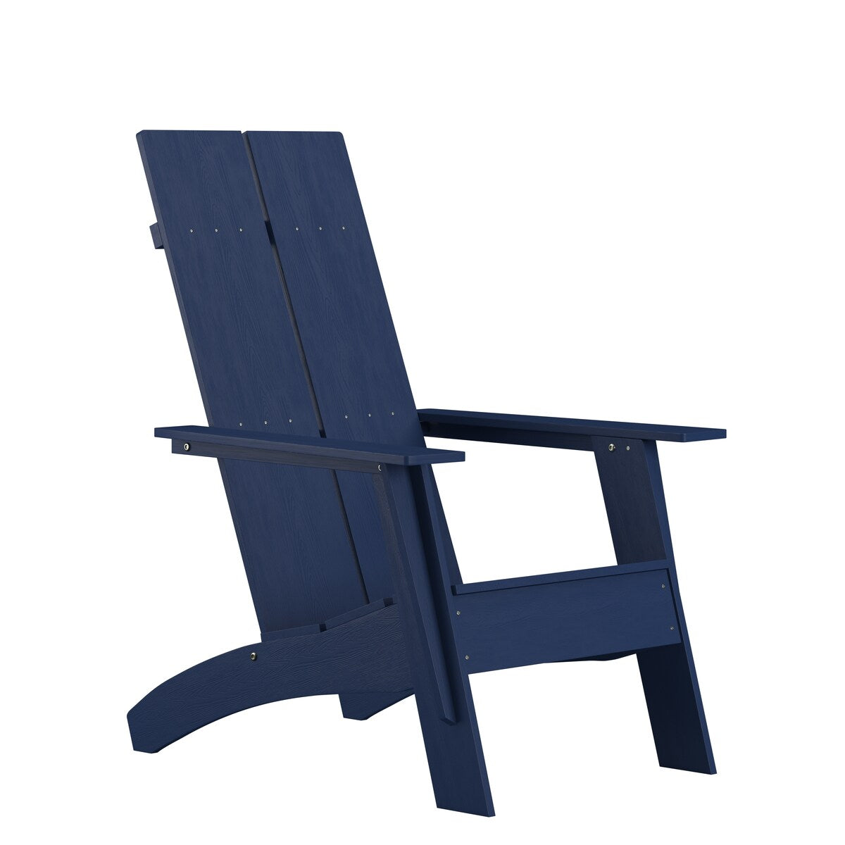Modern All-Weather Poly Resin Wood Adirondack Chair