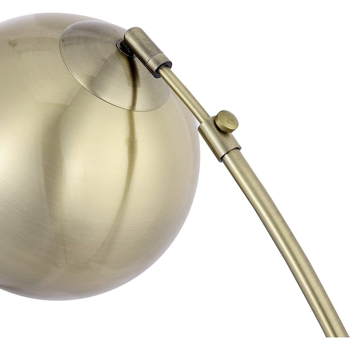 WINGBO Modern Arc Floor Lamp with Rotatable Metal Shade - N/A