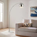 WINGBO Modern Arc Floor Lamp with Rotatable Metal Shade - N/A