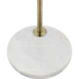 WINGBO Modern Arc Floor Lamp with Rotatable Metal Shade - N/A
