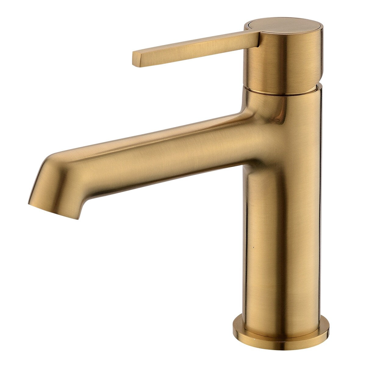 Modern Bathroom Sink Faucet Single Handle and 1 Hole