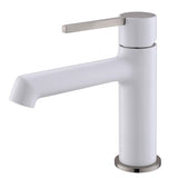 Modern Bathroom Sink Faucet Single Handle and 1 Hole