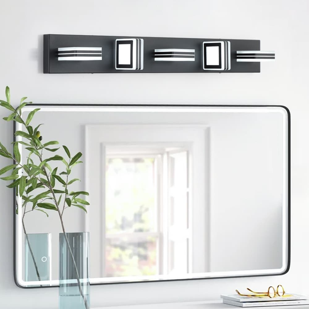 Modern Bathroom Vanity Lighting 5-Light LED Vanity Lights Wall Lights