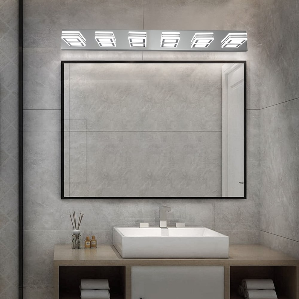 Modern Bathroom Vanity Lighting 5-Light LED Vanity Lights Wall Lights