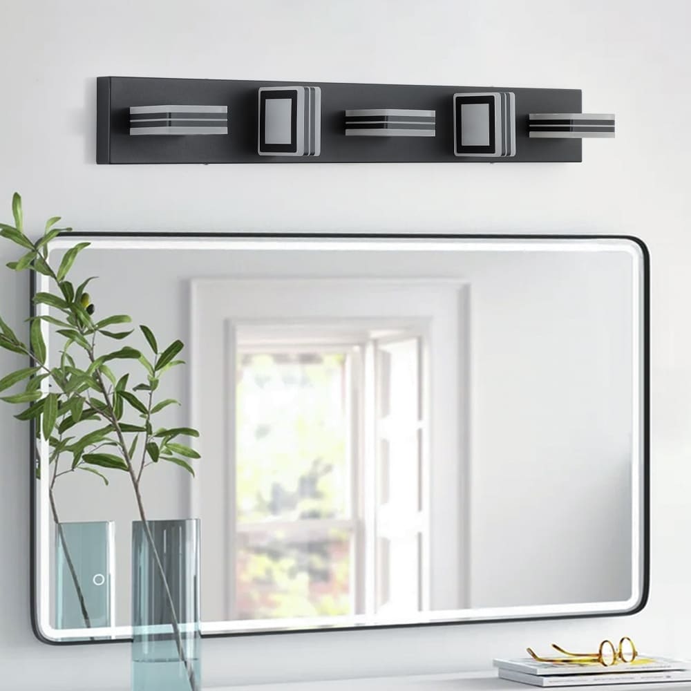 Modern Bathroom Vanity Lighting 5-Light LED Vanity Lights Wall Lights